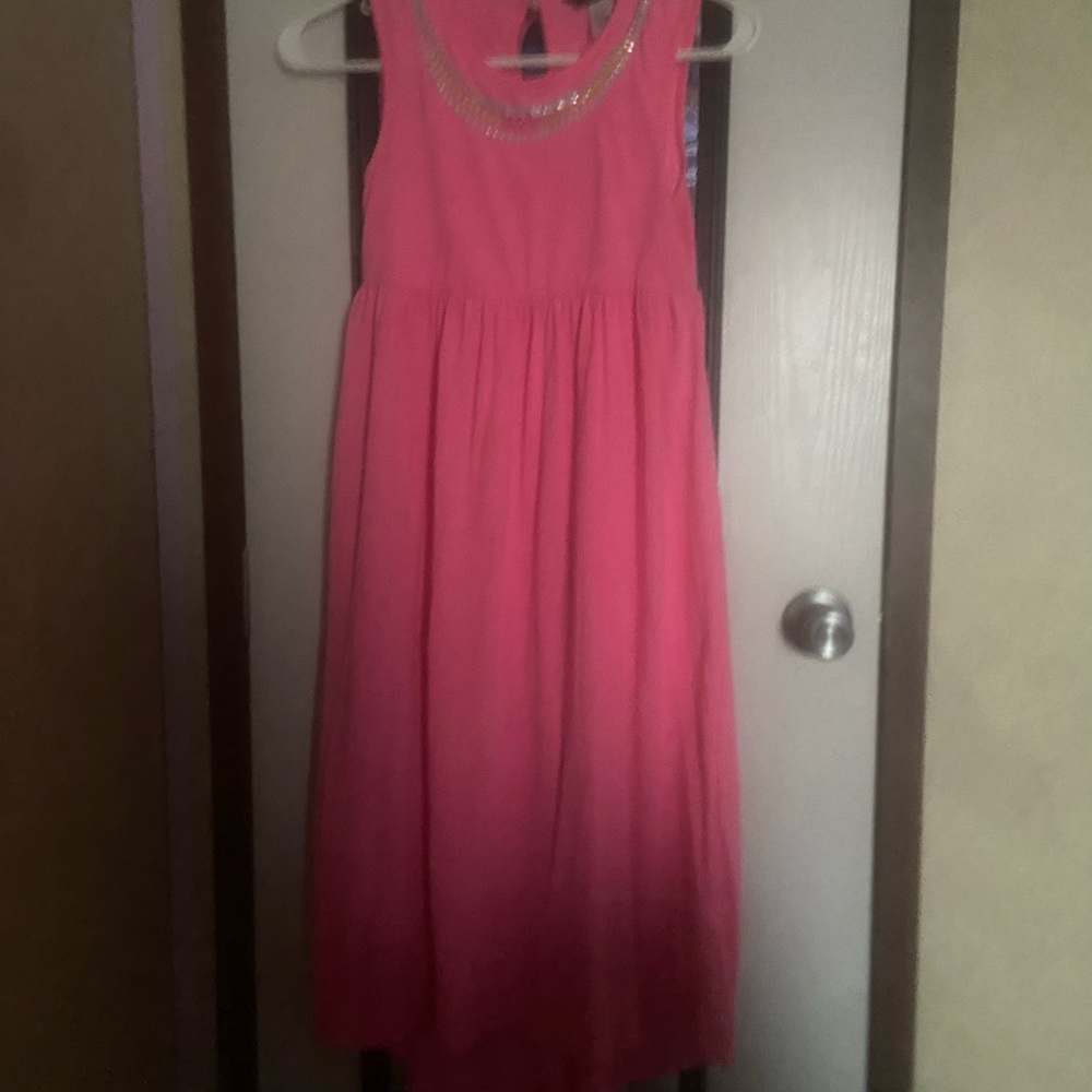 Pink Jeweled “George” Dress